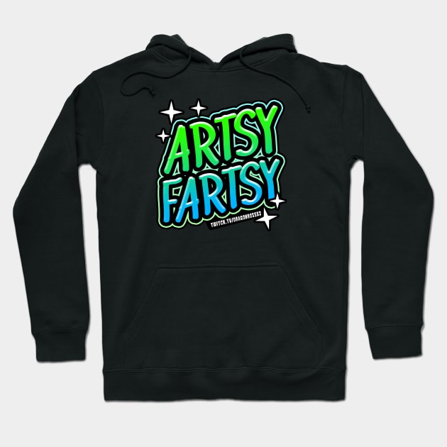 Artsy Fartsy Hoodie by Dragonheart Studio